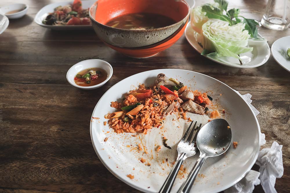 Left-Over Food if Any