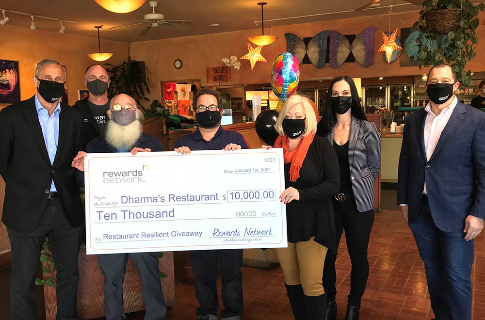 $50k Giveaway Winner Dharma's with $10k check