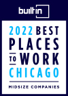 BuiltIn Best Places to Work Chicago 2022