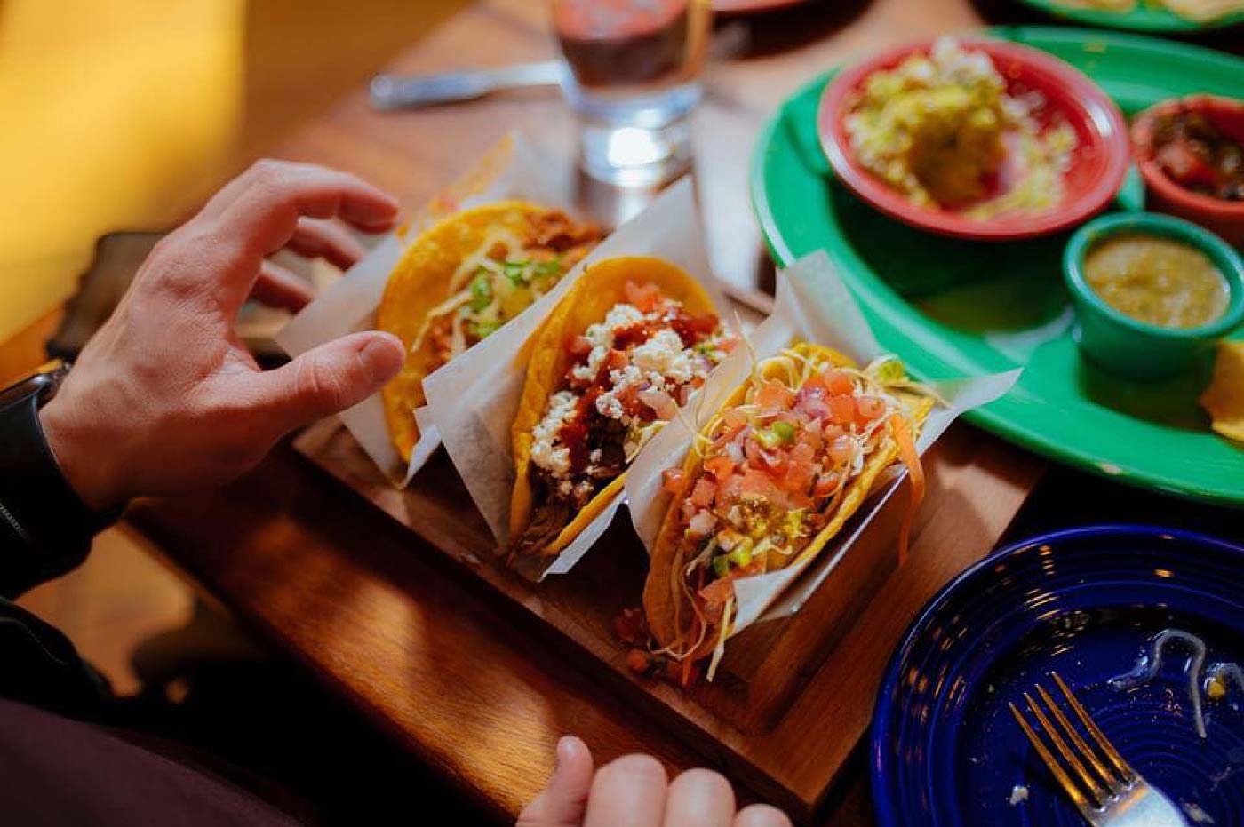 Infographic Tacos & Beers Background
