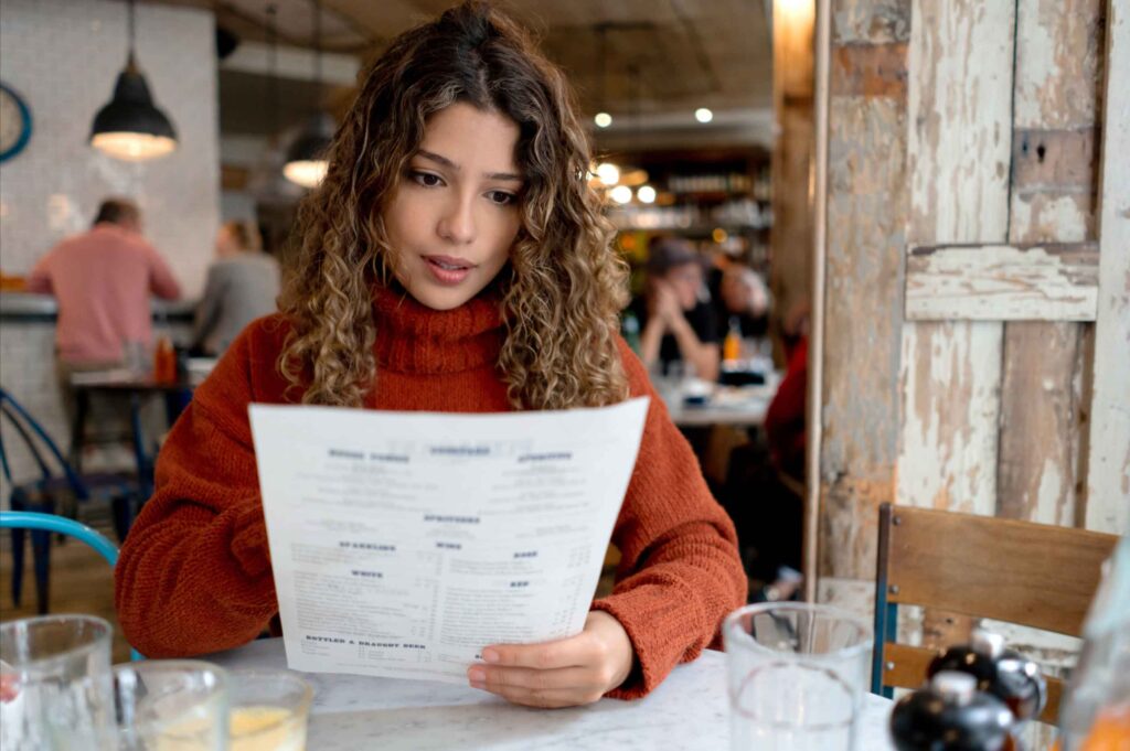 Restaurant Menu Engineering background