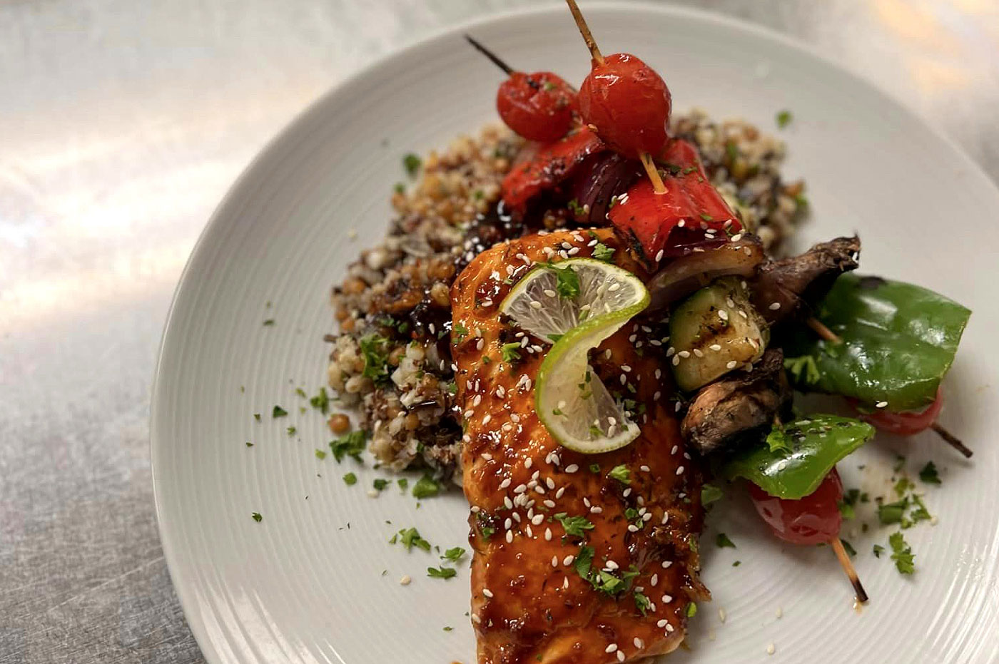 Infographic Legacy Pointe Eatery background